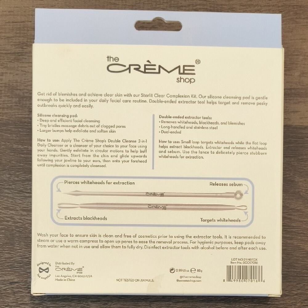 The Crème Shop Starlit Clear Complexion Kit, NWT - Picture 2 of 6